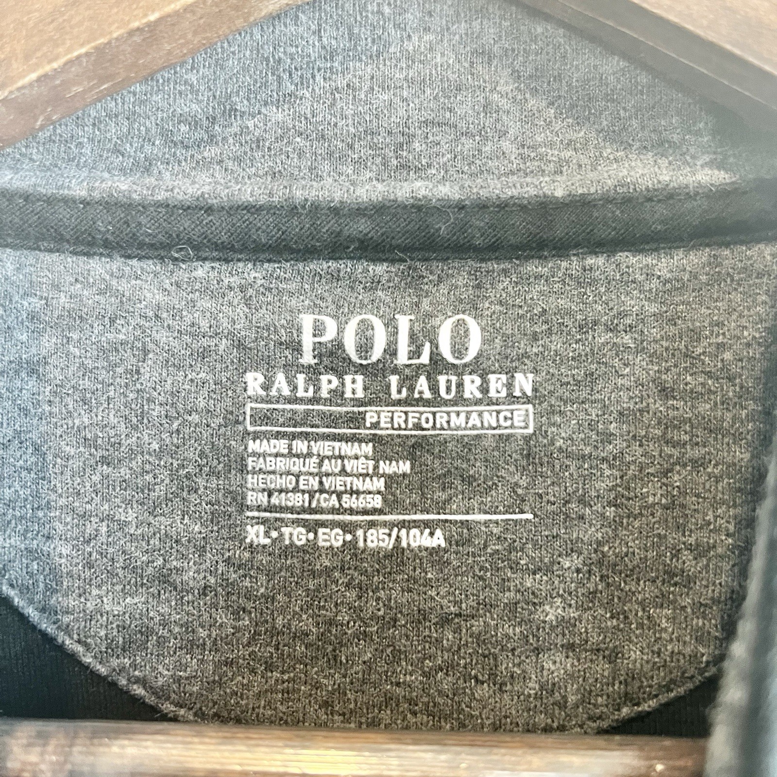 Polo Ralph Lauren Pullover Uomo XL Quarto Zip Felpa Pony Logo Casual