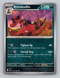 Krookodile 059/086 Scarlet & Violet: Black Bolt Uncommon