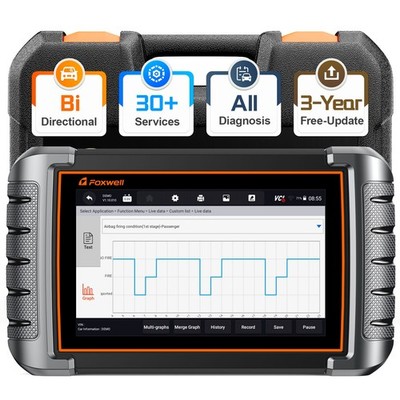 Foxwell NT809 All System Bidirectional Car OBD2 Diagnostic Scanner Oil Reset EPB
