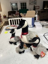1998 ty geese family set of 5