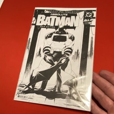 Absolute Batman Noir Edition #1 first print dragotta snyder
