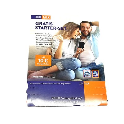 Aldi Talk Gratis Starter Set inkl. 10 Euro Startguthaben