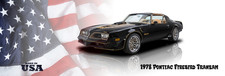1978 Pontiac Firebird Trans Am Metal Sign 6 X 18 Or 8 X 24
