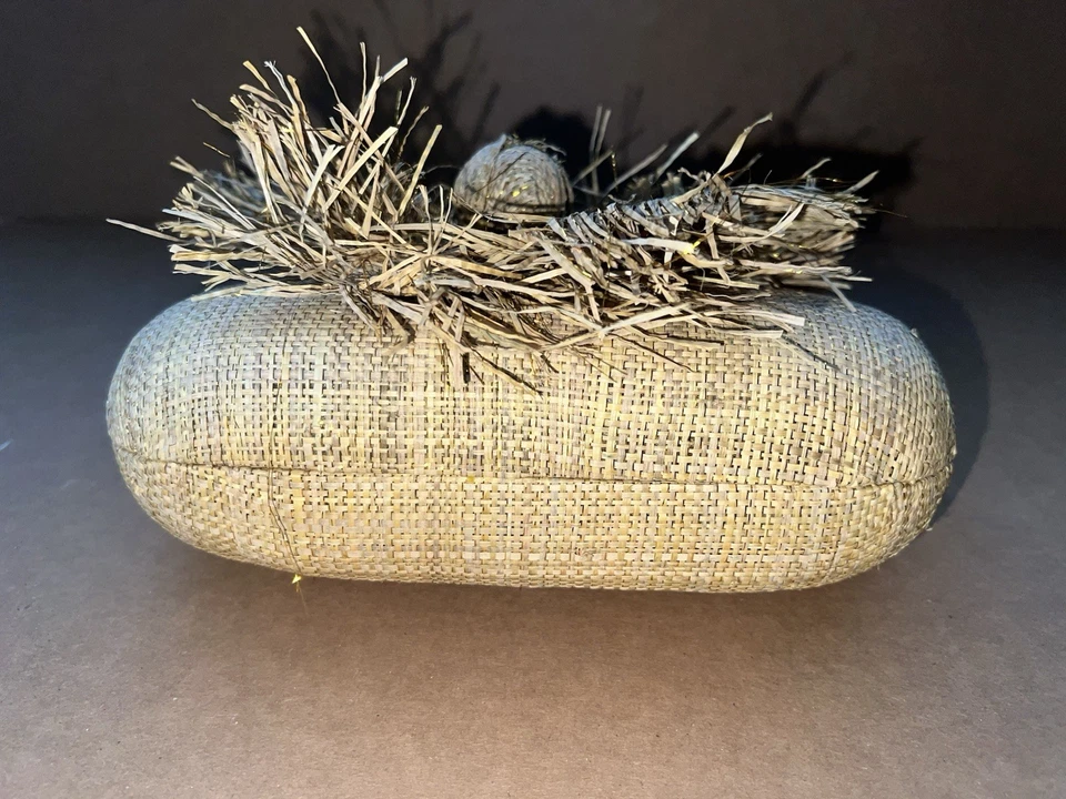 Bolso clutch con flecos para mujer Pamela Munson La Fleur Foto 4 de 4