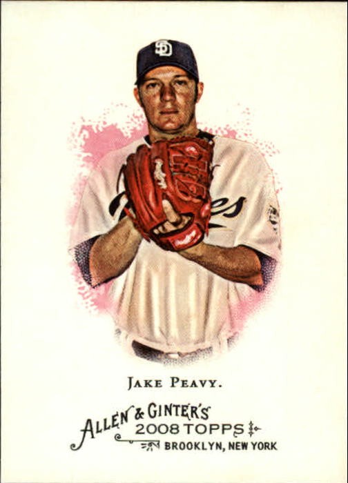 2008 Topps Allen and Ginter #170 Jake Peavy - BB
