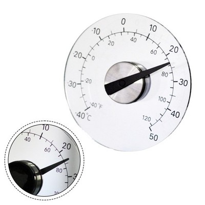 Saugnapf Thermometer -40C bis +50C für Fenster Außentüren für Garten