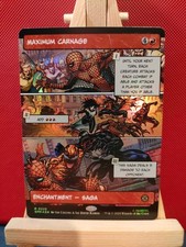 Maximum Carnage FOIL (Borderless) - Marvel's Spider-Man - NM - MTG