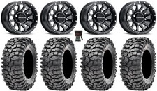 Raceline Trophy 15 Black Wheels 35 Roxxzilla Tires Textron Wildcat Xx