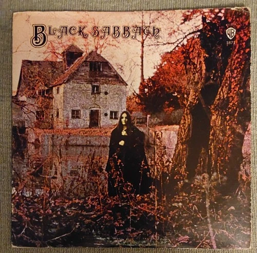 Black Sabbath - Self Titled Debut - LP Album Vinyl Vintage VG+