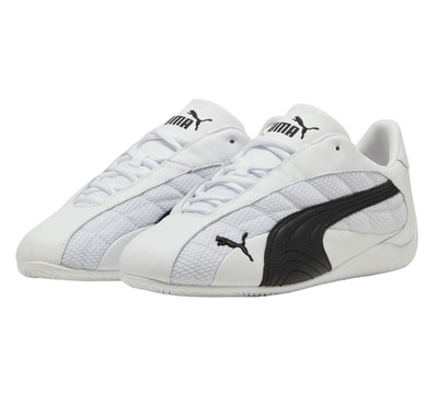 Puma Men's Speedcat Plus Leather Sneakers White/Black 404376-01 j