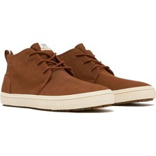 Toms Carlo Mid Terrain Mens Water Resistant Brown Chukka Ankle Boots Size 8-12