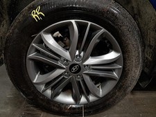 Used Wheel Fits 2015 Hyundai Tucson 17x6-12 Alloy 15 Spoke Wtpms Grade A