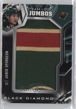 2022 Black Diamond Team Logo Manufactured Jared Spurgeon #TL-JS Jumbo Patch 1q2