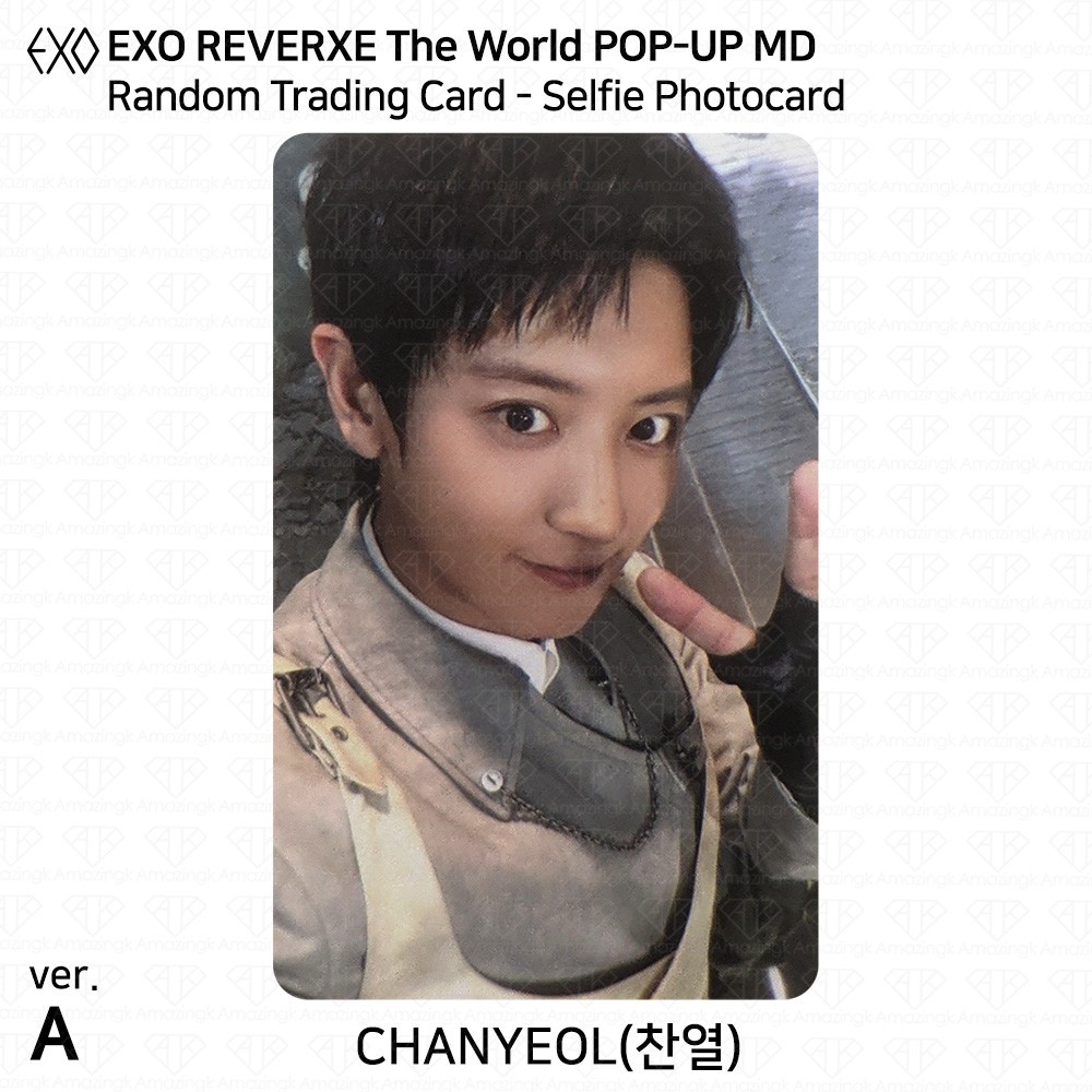 EXO REVERXE D.O. サイン入りカード EXO [REVERXE THE WORLD] POP-UP MD入荷しました🩶 •ID PHOTO SET (全