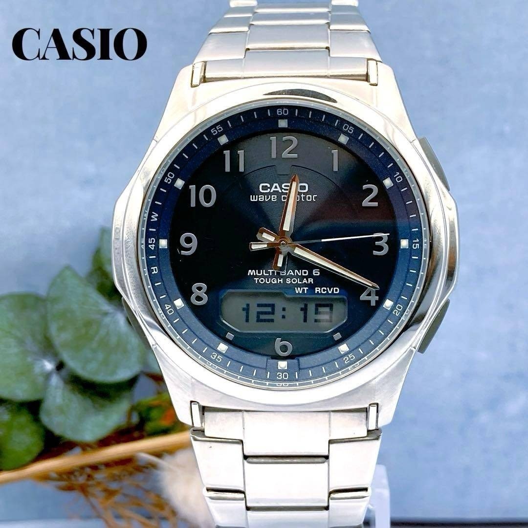 Operational item CASIO WAVE CEPTOR wristwatch nav… - image 2