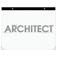 Large Engineering Graph Paper Pad - 50 Sheets/100 Pages, 22" x 17" Quadrille ...