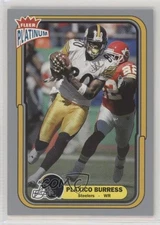 2004 Fleer Platinum Platinum Finish /100 Plaxico Burress #117