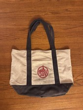 Trader Joe's Canvas Eco Tote Bag Heavy Duty Grocery vintage Y2K distressed faded