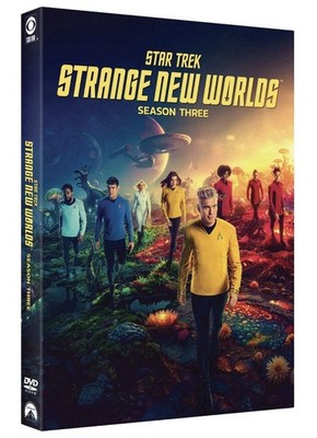 Star Trek: Strange New Worlds season 3 ( DVD -2025 -3-Disc Box Set ) New US