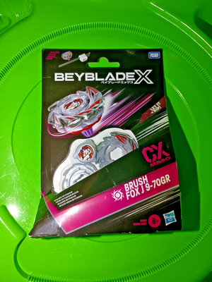New Hasbro Beyblade X Fox Brush J9-70GR Spinning Top Toy | eBay