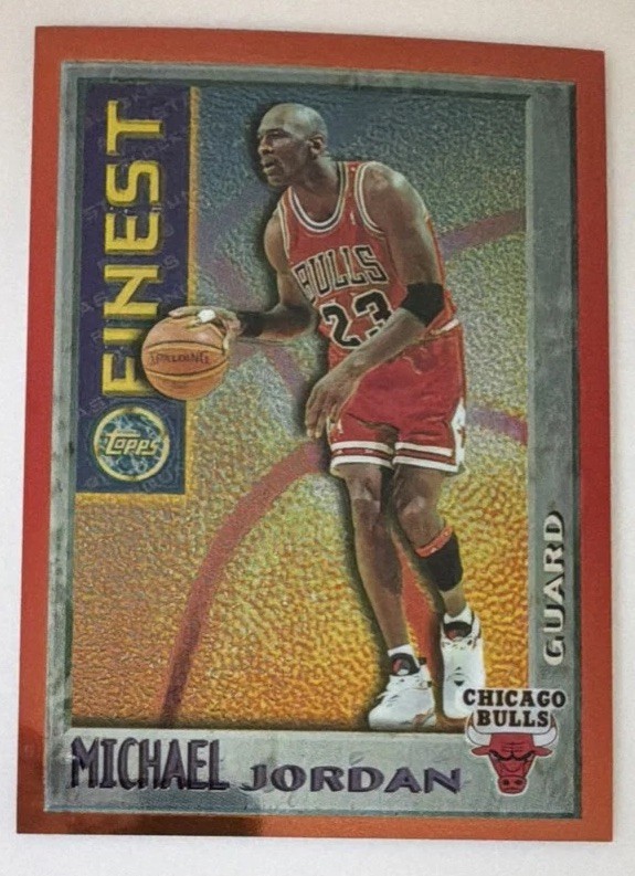 1995-96 Topps Finest - Mystery Finest Michael Jordan #M 1 Bordered
