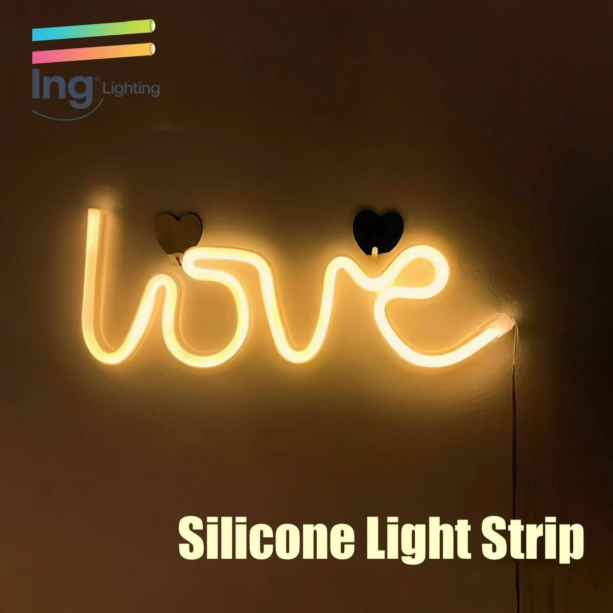 12V LED Neon Rope Light Waterproof Strip Silicone Indoor/Outdoor Xmas Car Decor