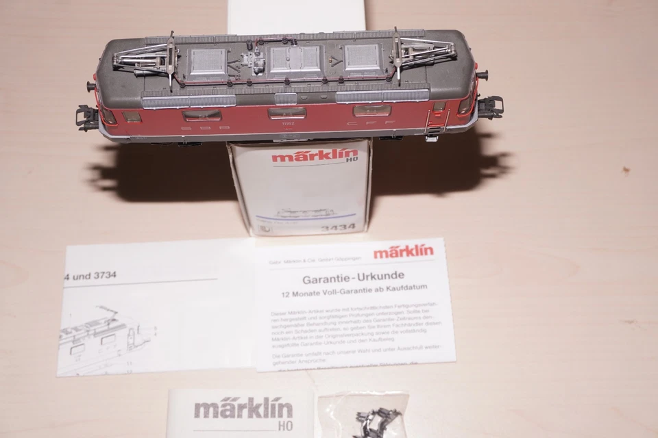 RF14] Märklin H0 3434 Elektrolok E-Lok BR 11162 SBB-CFF / Delta Digital OVP 👍 - Bild 2 von 4