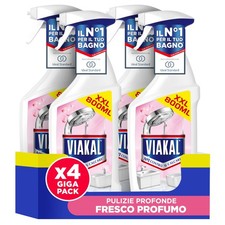 Viakal Profumo Fresco Spray Per Rimuovere Fino Al 100% Di Calcare Con Tecnologia
