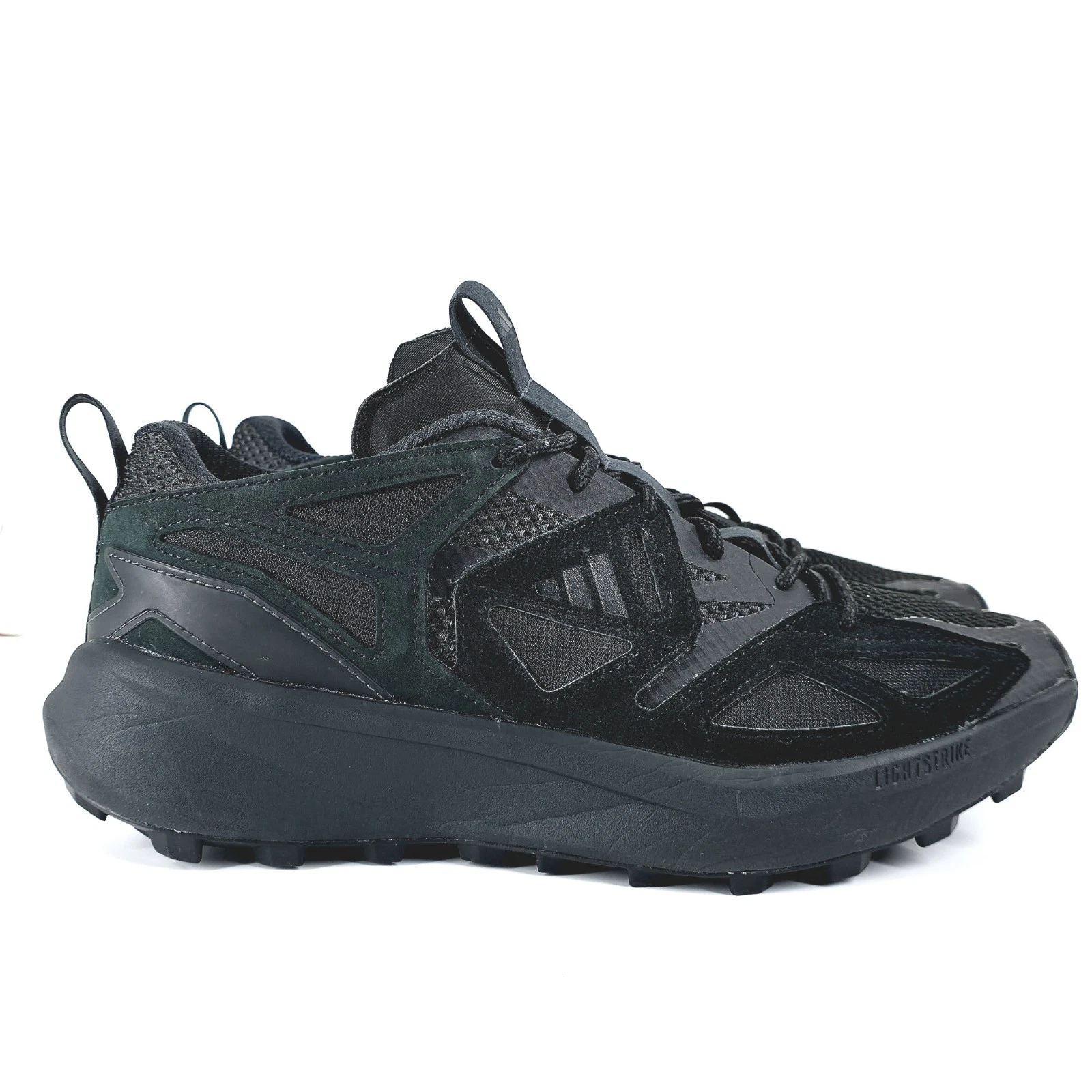Adidas Kantai Trail Black Trail Sneakers Mens 10.5 Continental Sole