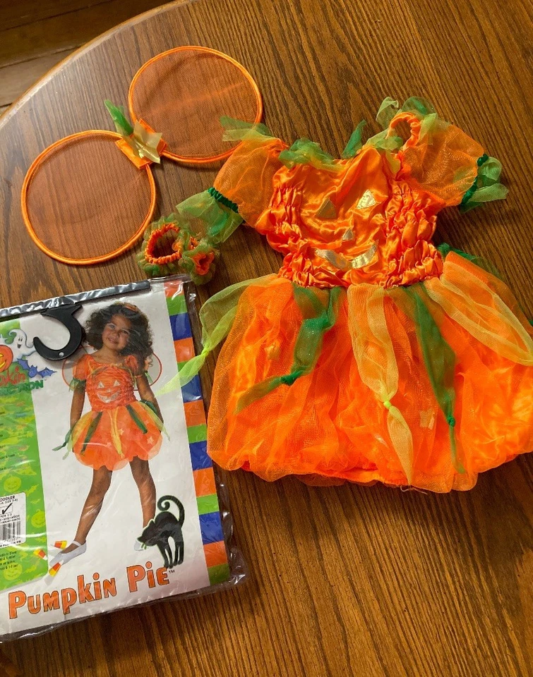 Disfraz de pastel de calabaza para niñas pequeñas S 24 ¡¡¡Completo perfecto!!!   Conexión Foto 2 de 4