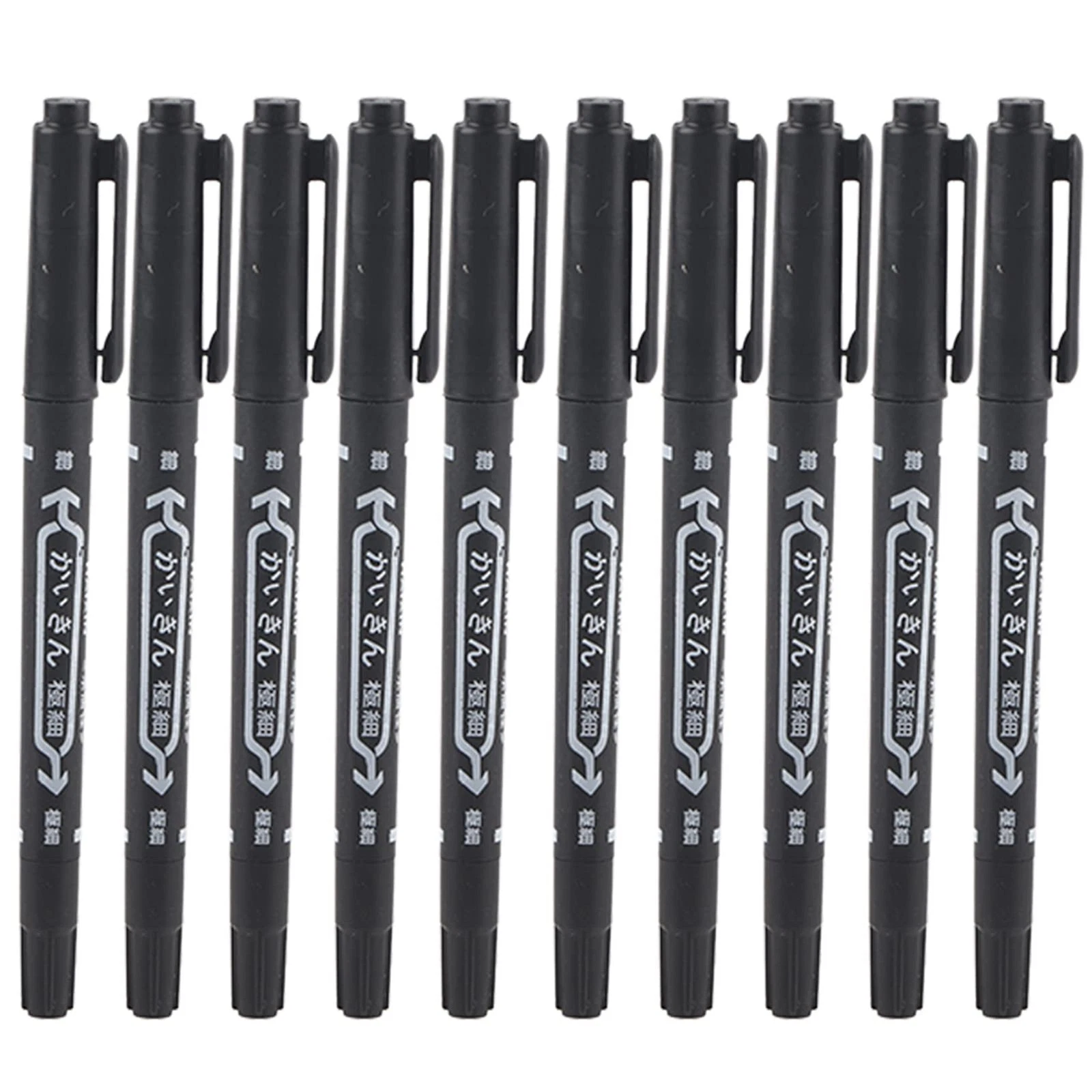 Tattoo Skin Marker Pen Double Tip Fine Regular Stencil Scribe Black - product detail image 1