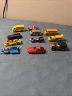 Lot Of 11- Vintage Hot wheels Corgi Die cast cars and trucks Hulk Superman