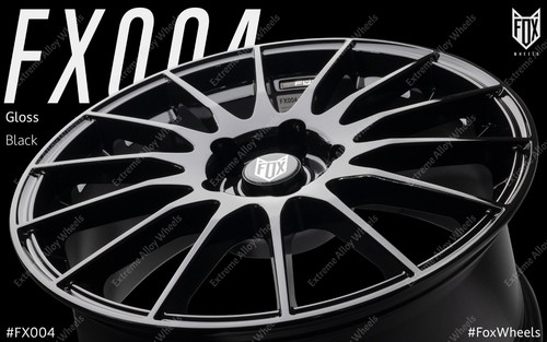 16" Fox FX004 Alloy Wheels Fits Volkswagen 4 Stud 4x100 - Picture 3 of 11