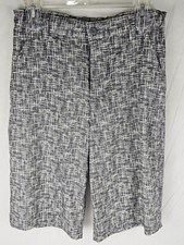 Ocean Pacific OP Boys Swim Trunks Gray White Size 18 Inseam 12"