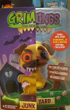 Grimlings - Pug Junk Yard Dog- Interactive Toy Fingerlings
