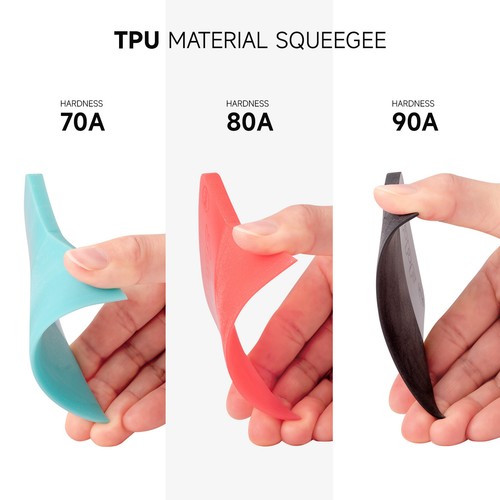 Soft TPU Mini Squeegee PPF Scraper Window Tint Tool for Paint Protection Film - Picture 7 of 15