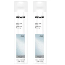 NIOXIN 3D Styling Niospray Hairspray, Strong Hold 10.6 oz X 2pcs