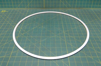 17'' Outer Diameter, Square Profile Rubber Ring, 16.63'' Inner Dia, 0.37'' Width