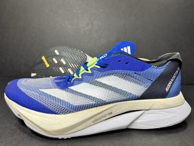 Adidas Adizero Boston 12 Royal Blue Zero Metallic Road Running Womens Size 