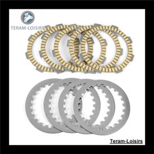Kit Disques garnis + lisses Embrayage pour Honda CD 125 TC à partir de 1978 NEUF