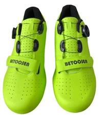 New SPEED Road Cycling Shoes Professional Bike  Fluorescent Green