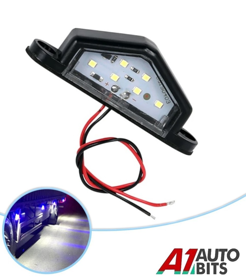 1x LED Rear Tail License Number Plate Light Lamp 12V Car Truck