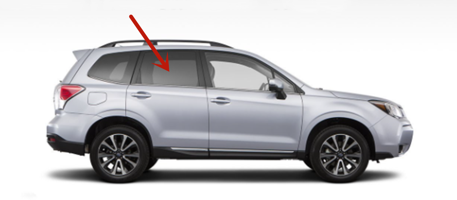 Subaru Forester Rear Window Fits 2014-2018 Subaru Forester Passenger Right Side Rear Door Window ...