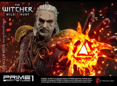 The Witcher Sideshow Prime 1 Sealed GERALT OF RIVIA SKELLIGE UNDVIK ARMOR LE 