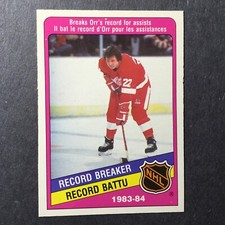 1984 O-Pee-Chee #390 Brad Park RB NM. NHL Hockey Card. Brad Park