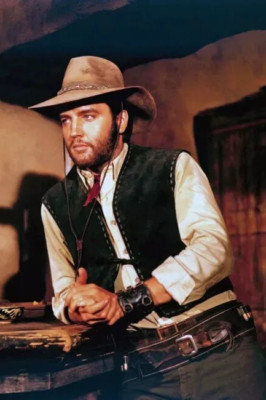 1969 Elvis Presley ''Charro'' Western Poster 4x6 FOTODRUCK