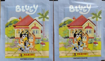 Brazil 2024 Panini BBC Studios Bluey x2 Sticker Pack