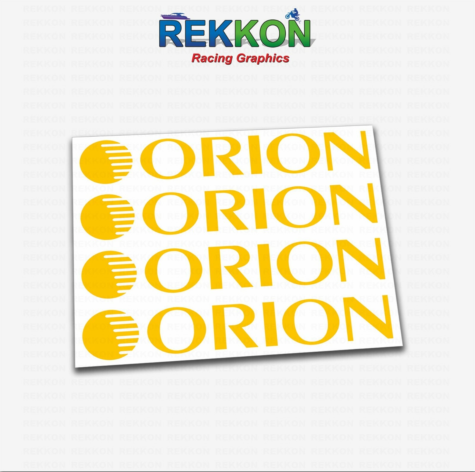 x4 ORION Car Audio Stickers Decals Car Audio car window stickers eBay