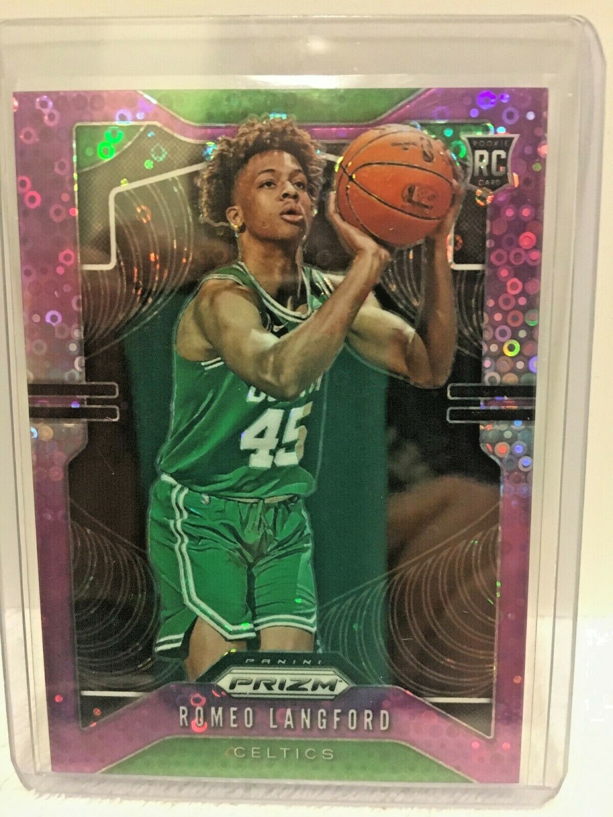 2019-20 Panini Prizm Purple Fast Break Romeo Langford RC Rookie #260 53/75 SP