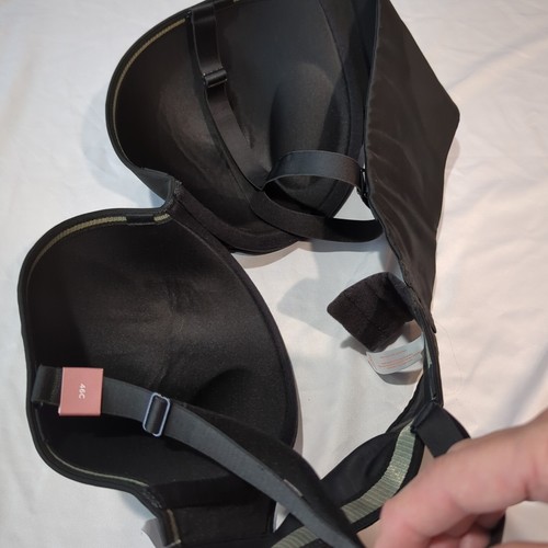 Nuovo reggiseno a tuffo Cacique Boost taglia 46C ferretto MULTIWAY SENZA SPALLINE nero nuovo con etichette - Foto 9 di 9